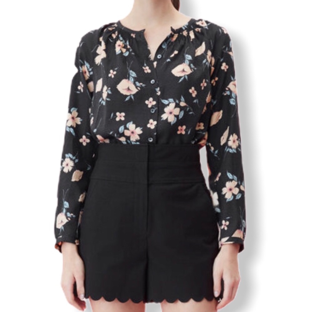 Rebecca Taylor Top Daniella NWT Long Sleeve Top 2